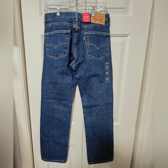 Levi's Denim 505 Regular NWT Men's Jeans Size 29x30 - Picture 2 of 10